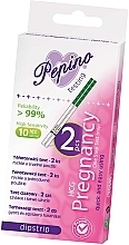 Pregnancy Test, 2 pcs. - Pepino Dipstrip — photo N1