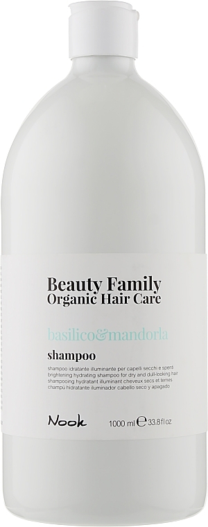 Shampoo for Dry, Bleached Hair - Nook Beauty Family Organic Hair Care Shampoo — photo N1