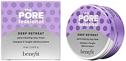 Fragrances, Perfumes, Cosmetics Clay Face Mask - Benefit The POREfessional Deep Retreat Mask
