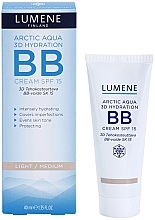 Fragrances, Perfumes, Cosmetics Moisturizing BB Cream - Lumene Arctic Aqua 3D Hydration BB Cream SPF 15