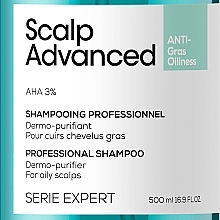 Anti-Oiliness Shampoo - L'Oreal Professionnel Scalp Advanced Anti-Oiliness Shampoo — photo N2