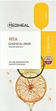 Fragrances, Perfumes, Cosmetics Brightening Face Sheet Mask - Mediheal Vita Essential Mask