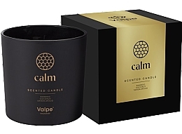 Fragrances, Perfumes, Cosmetics Calm Scented Candle in Frosted Glass - Bispol Valpe Calm Scented Candle