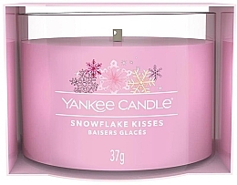 Fragrances, Perfumes, Cosmetics Scented Mini Candle in Jar - Yankee Candle Snowflake Kisses Filled Votive