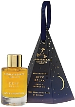 Fragrances, Perfumes, Cosmetics Bath & Shower Oil - Aromatherapy Associates Mini Moment Deep Relax Bath and Shower Oil