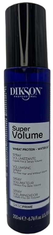 Volumizing Hair Spray - Dikson Super Volume Spray — photo N1