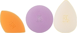 Makeup Sponge+ Set, 3 pcs - Real Techniques Sponge Set Glow Radiance Complexion Kit — photo N2