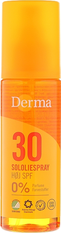 Sunscreen Body Oil - Derma Sun Sun Oil SPF30 High — photo N2