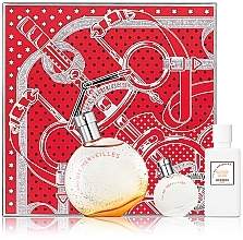 Hermes Eau Des Merveilles - Set (edt/50ml + edt/7.5ml + b/lot/40ml) — photo N1