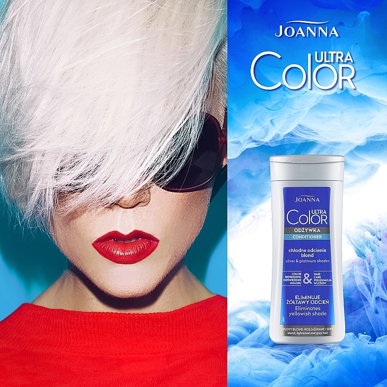 Bleached & Gray Hair Conditioner - Joanna Ultra Color System — photo N3
