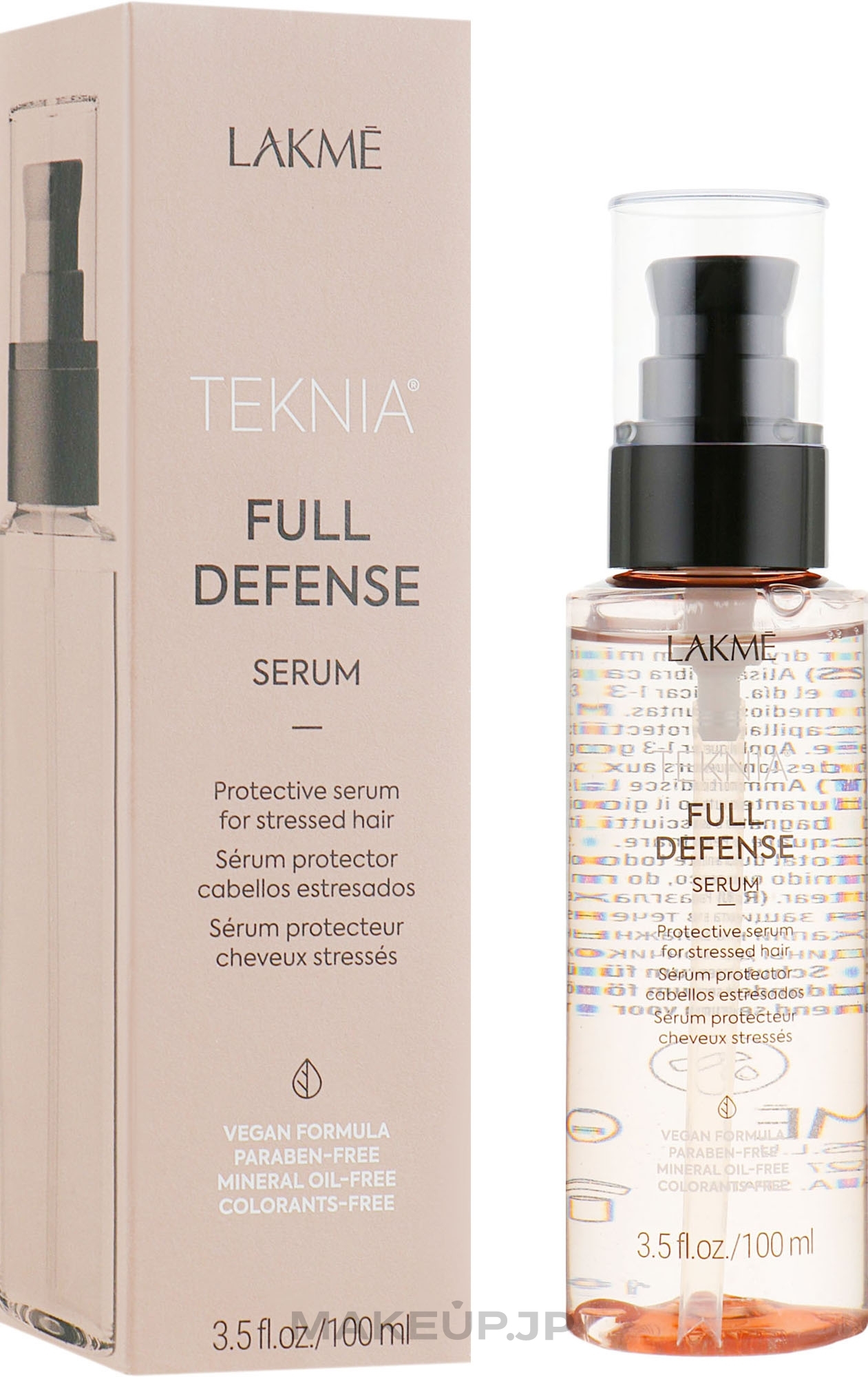 Complex Hair Protection Serum - Lakme Teknia Full Defense Serum — photo 100 ml