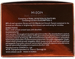 Strengthening Eye Cream - Mizon Snail Repair Eye Cream — photo N3