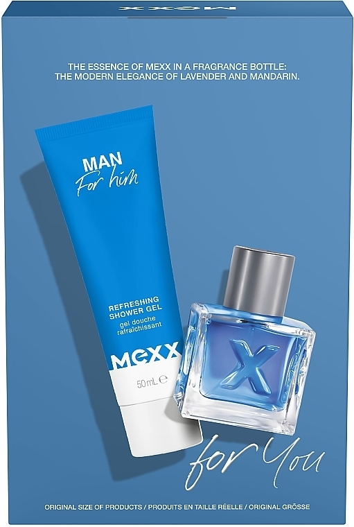 Mexx Man Gift Set - Set (edt/30 ml + sh gel/50 ml) — photo N6