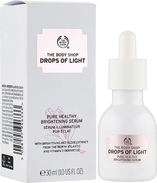 Brightening Serum - The Body Shop Drops Of Light Pure Healthy Brightening Serum — photo N2