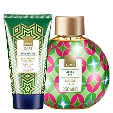 Fragrances, Perfumes, Cosmetics Set - Avon Care (bubble/bath/250ml + h/cr/30ml)