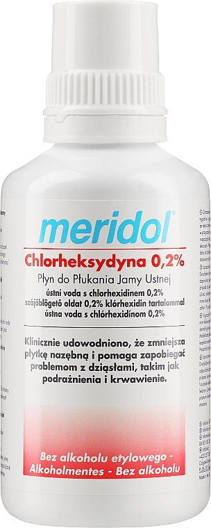 Chlorhexidine Mouthwash - Meridol Chlorhexidine 0,2 % — photo N1