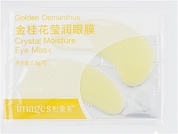 Fragrances, Perfumes, Cosmetics Eye Patch with Golden Osmanthus Oil - Bioaqua Images Golden Osmanthus Crystal Moisture Eye Mask