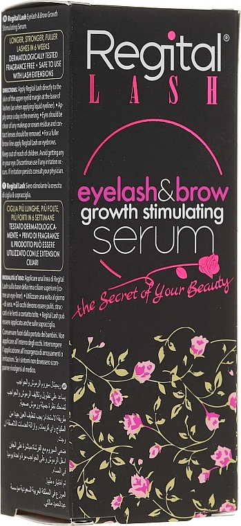 Brow and Lash Growth Serum - Regital Lash Eyelash & Brow Growth Stimulating Serum — photo N5