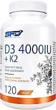 Fragrances, Perfumes, Cosmetics Vitamin D3 4000 IU + K2 Food Supplement - SFD Nutrition D3 4000 IU + K2