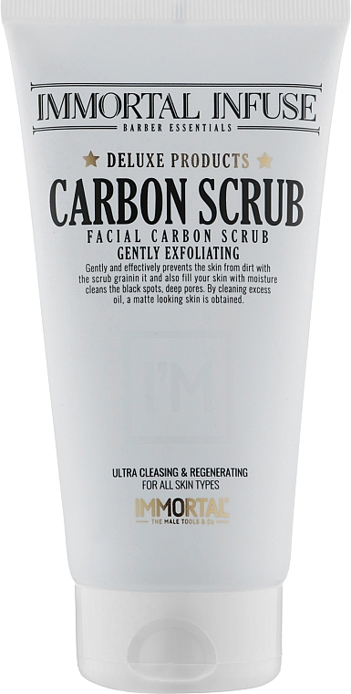 Face Scrub - Immortal Infuse Carbon Scrub — photo N1