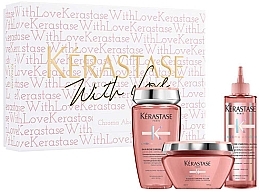 Fragrances, Perfumes, Cosmetics Set - Kerastase Chroma Absolu Gift Set (shmp/250ml + h/mask/200ml+h/spray/210ml)