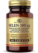 Dietary Supplement - Solgar Selenium 100 mcg — photo N1