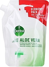 Fragrances, Perfumes, Cosmetics Aloe Vera Antibacterial Liquid Soap, Doypack - Dettol 