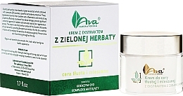 Green Tea Extract Cream - Ava Laboratorium Green Tea Cream For Oily To Combination Skin — photo N1