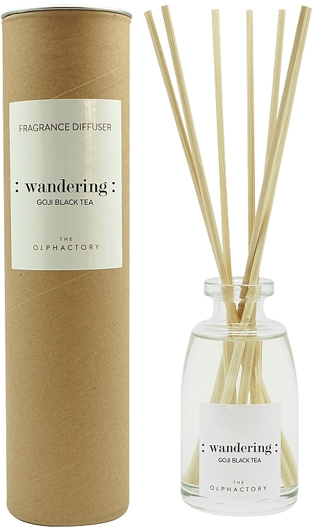 Reed Diffuser - Ambientair The Olphactory Wandering Goji Black Tea — photo N2