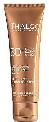Anti-Aging Facial Sun Cream - Thalgo Age Defence Sunscreen Cream SPF 50 — photo N2