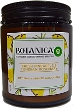 Fragrances, Perfumes, Cosmetics Scented Candle "Fresh Pineapple and Tunisian Rosemary" - Air Wick Botanica