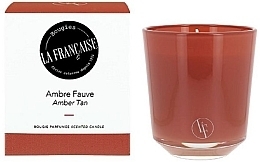 Fragrances, Perfumes, Cosmetics Scented Candle 'Amber' - Bougies La Francaise Amber Tan Scented Candle