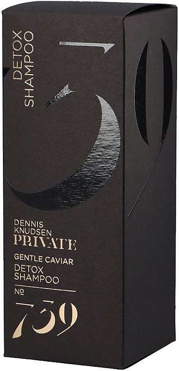 Caviar Detox Hair Shampoo - Dennis Knudsen Private 739 Gentle Caviar Detox Shampoo — photo N2