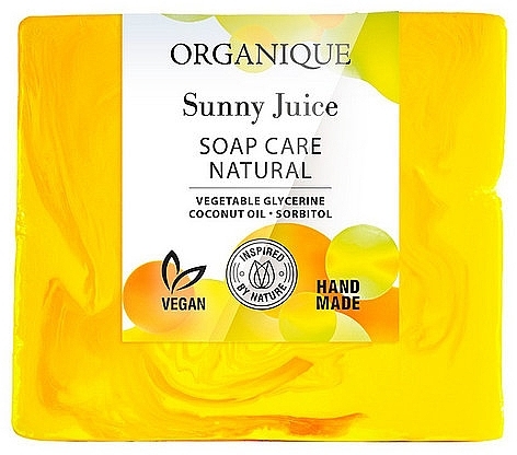 Set - Organique Spa & Wellness Juicy (soap/100g + h/cr/70ml + b/bomb/170g) — photo N4