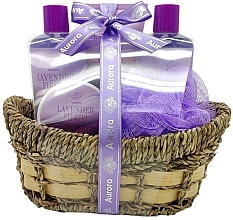 Fragrances, Perfumes, Cosmetics Set, 6 products - Aurora Lavender Fields Set