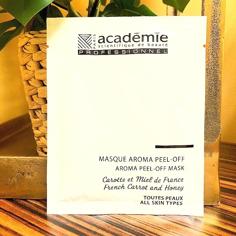 GIFT! Face Mask - Academie Masque Aroma Peel-Off — photo N1