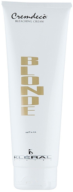 Bleaching Hair Cream - Kleral System Cremdeco — photo N1