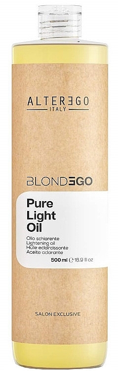 Lightening Oil - Alter Ego BlondEgo Pure Light Oil — photo N1