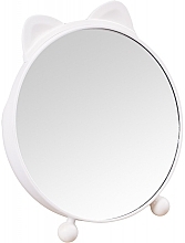 Fragrances, Perfumes, Cosmetics Cat Mirror, 85772, white - Top Choice