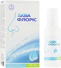 Oral & Nasal Hygiene Spray "AQUAFLORIS" - Flory Spray — photo N1