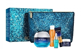 Fragrances, Perfumes, Cosmetics Set - Biotherm Blue Therapy Accelerated (cr/50ml + oil/30ml + elixir/7ml + cr/10ml + eye/cr/5ml + pouch)