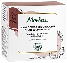 Fragrances, Perfumes, Cosmetics Shampoo Bar - Melvita Gentle Solid Shampoo