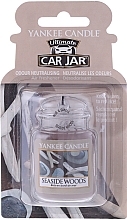 Fragrances, Perfumes, Cosmetics Car Air Freshener - Yankee Candle Car Jar Seside Woods