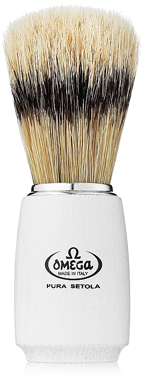 Shaving Brush, 11711, creamy - Omega — photo N1