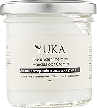 Fragrances, Perfumes, Cosmetics Hand and Foot Cream "Lavender Therapy" - Yuka Hand & Foot Cream