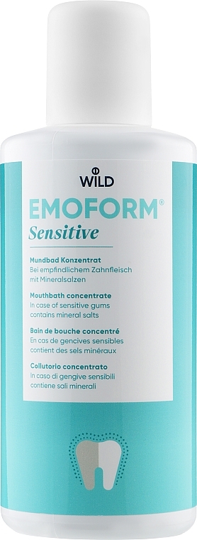 Mouthwash Concentrate with Mineral Salts & Fluoride - Dr. Wild Emoform Mouthbath Concentrate — photo N1