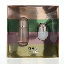 Fragrances, Perfumes, Cosmetics Carolina Herrera 212 Vip Rose - Set (edp/80ml + edp/20ml)