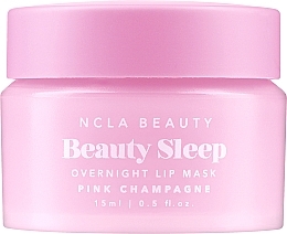 Night Lip Mask - NCLA Beauty Beauty Sleep Overnight Lip Mask Pink Champagne — photo N1