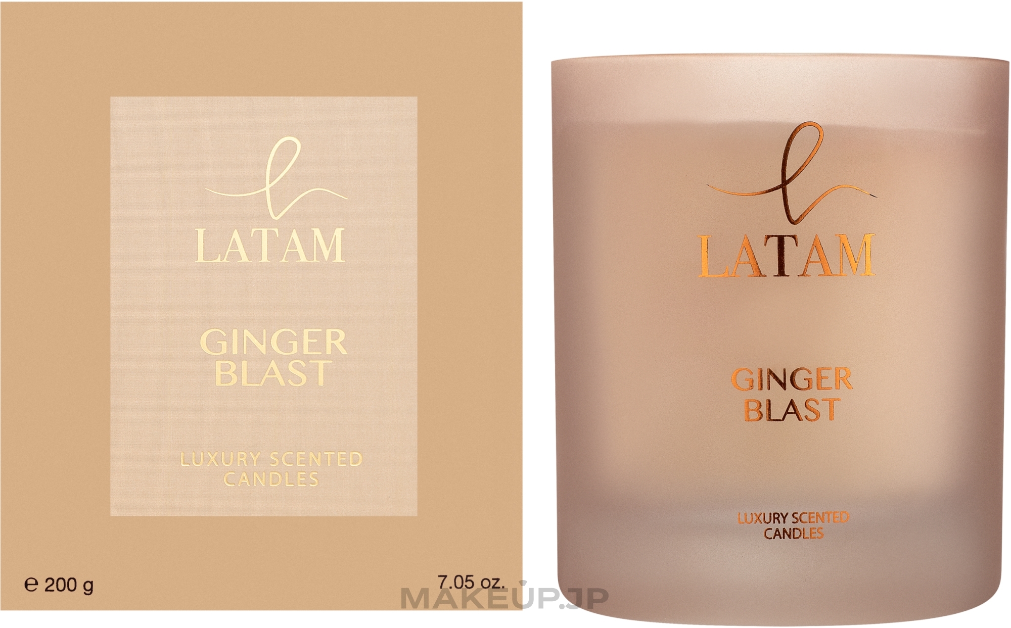 Latam Ginger Blast - Perfumed Candle — photo 200 g