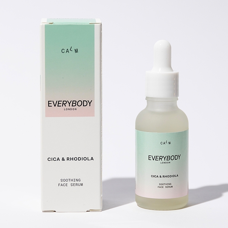 Soothing Serum with Centella Asiatica & Rhodiola Extract - EveryBody Calm Soothing Face Serum — photo N2